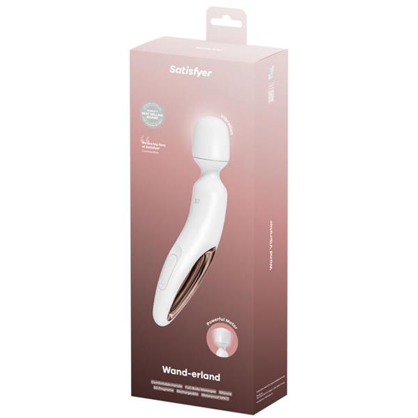 WAND ERLAND VIBRATING MASSAGER WHITE