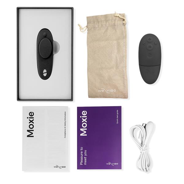 MOXIE + BLACK CLITORAL VIBRATOR