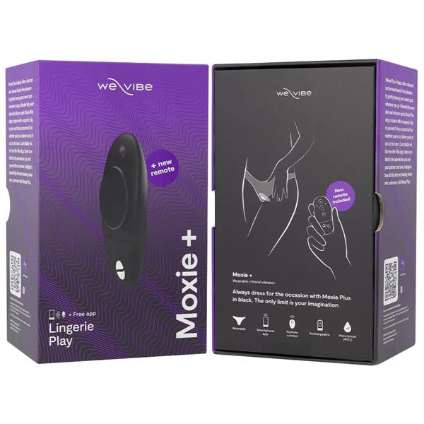 MOXIE + BLACK CLITORAL VIBRATOR
