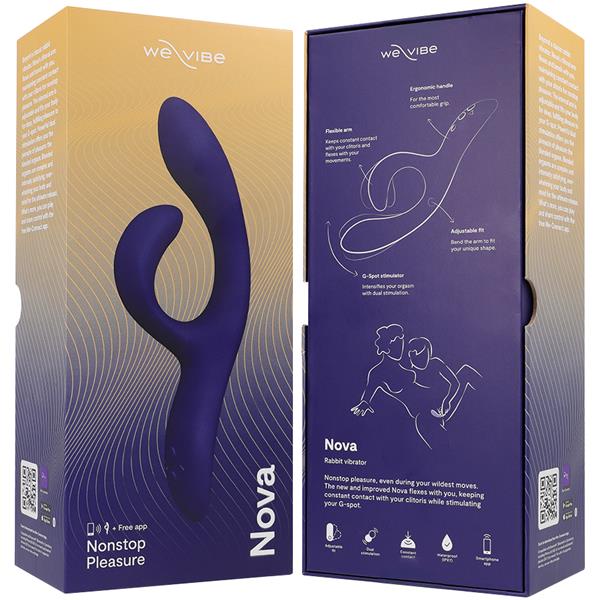 NOVA 3 RABBIT VIBRATOR MIDNIGHT BLUE