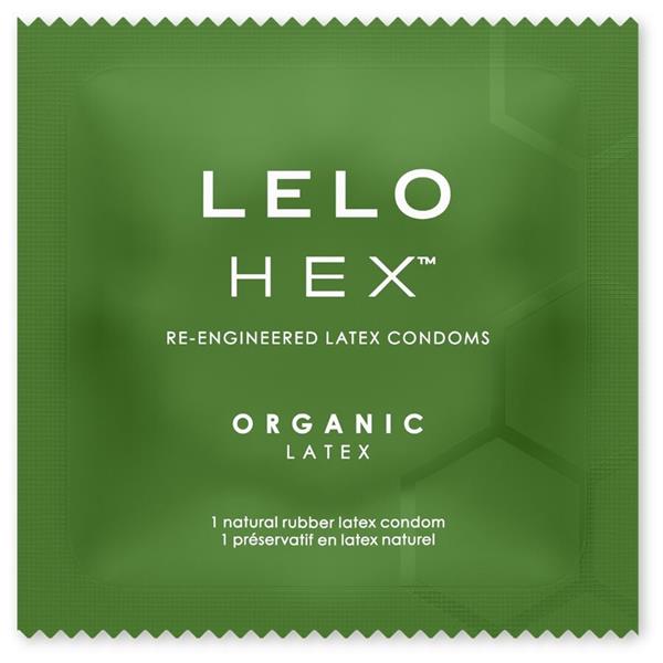 HEX ORGANIC CONDOM BOX 3 UNITS