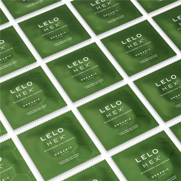 HEX ORGANIC CONDOM BOX 3 UNITS
