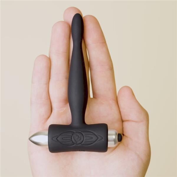 PETITE SENSATIONS TEAZER ANAL PLUG VIBRATOR ČRNA