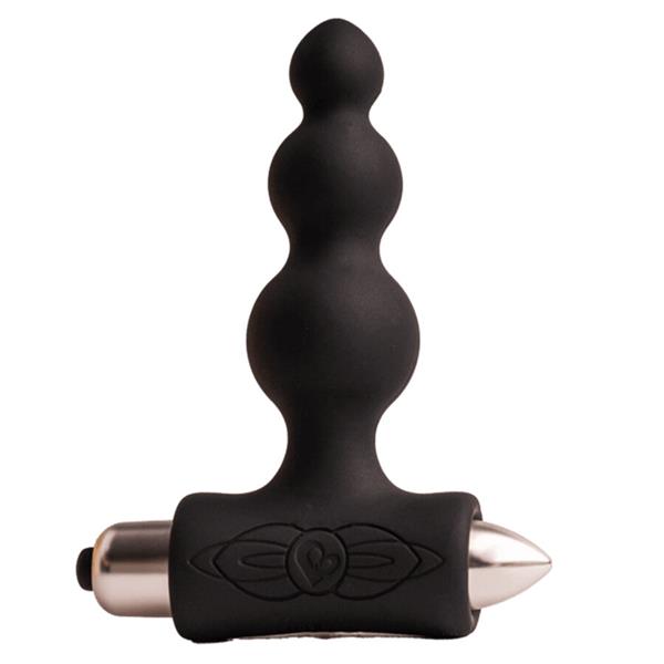 PETITE SENSATIONS BUBBLES ANAL PLUG VIBRATOR BLACK