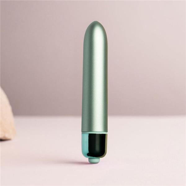 RO-90 AQUA LILY VIBRATING BULLET WATER GREEN