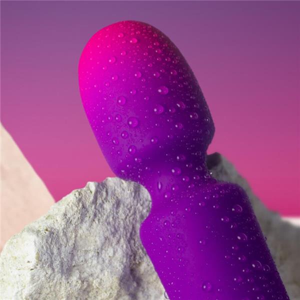 GLO- GIRL VIBRATOR WAND MINI PURPLE