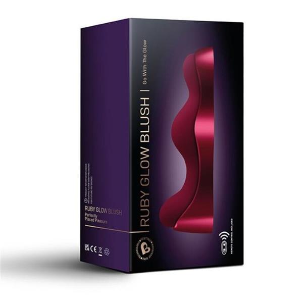 RUBY GLOW BLUSH RED G-SPOT VIBRATOR