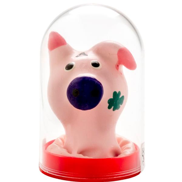 HANDPAINTED NOVELTY CONDOMS PIG HEAD
