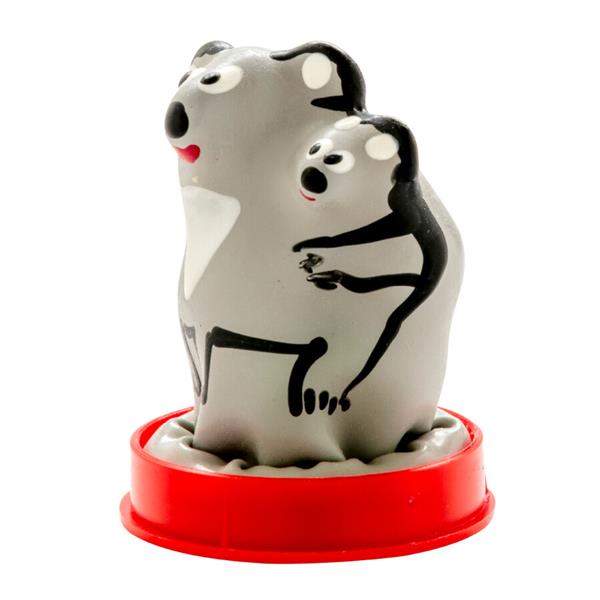 HANDPAINTED NOVELTY CONDOMS KOALA + YOUNG