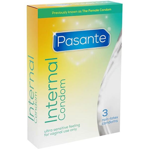 INTERNAL CONDOM NON-LATEX 3 UNITS