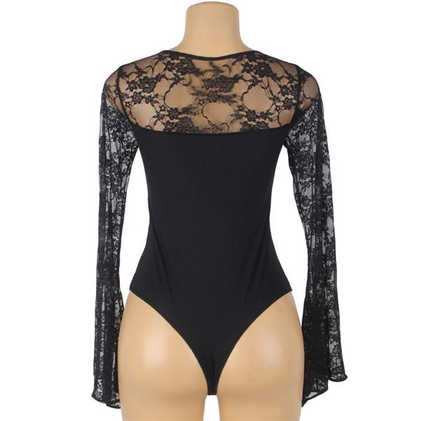 TEDDY FLORAL PATTERN LONG SLEEVE S/M