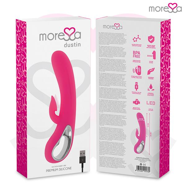 DUSTIN CLITORAL SUCTION AND POWERFUL VIBRATION PREMIUM SILICONE RECHARGEABLE