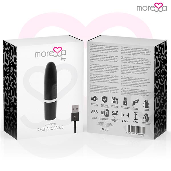 IVY VIBRATOR STIMULATOR TRAVEL BLACK