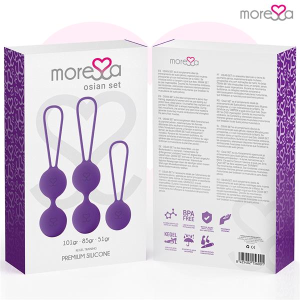 OSIAN SET PREMIUM LILAC SILICONE