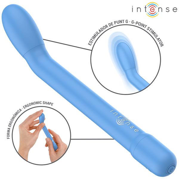 KARLIE RECHARGEABLE G-SPOT STIMULATOR BLUE