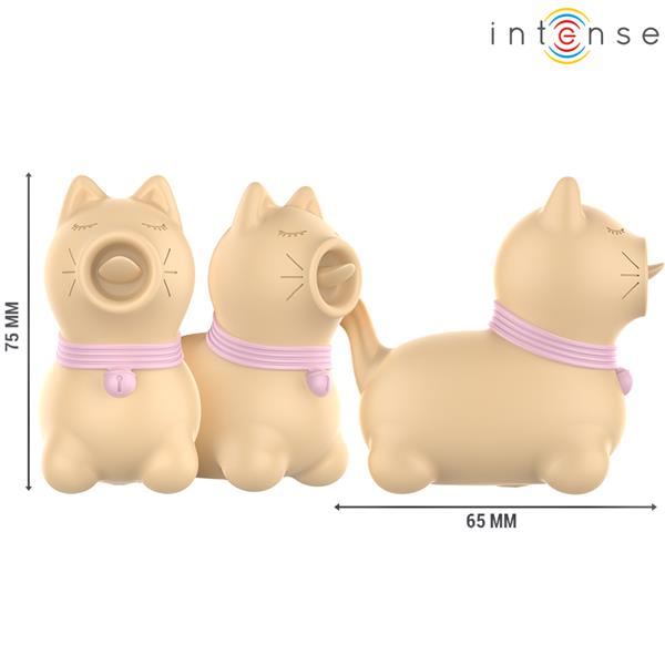 TOULOUSE STIMULATOR WITH 360º ROTATING TONGUE YELLOW