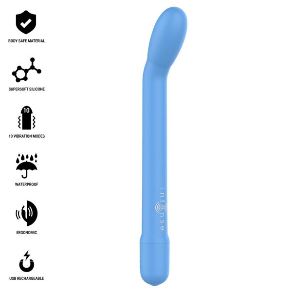KARLIE RECHARGEABLE G-SPOT STIMULATOR BLUE
