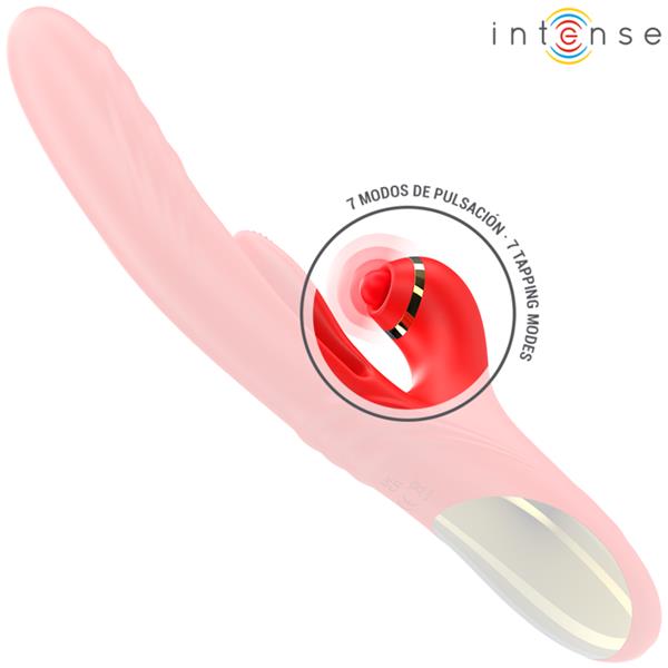ROSALIA MULTIFUNKCIONALNI VIBRATOR 3 U 1 CRVENI