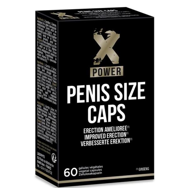 PENIS SIZE CAPS FOR IMPROVED ERECTIONS 60 CAP
