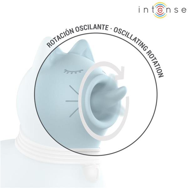 DUCHESS STIMULATOR WITH ROTATING TONGUE 360º BLUE