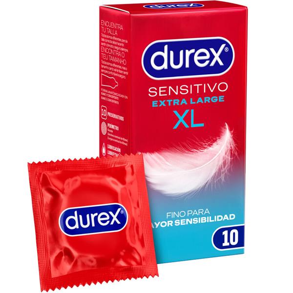 SENSITIVE XL CONDOMS 10 UNITS