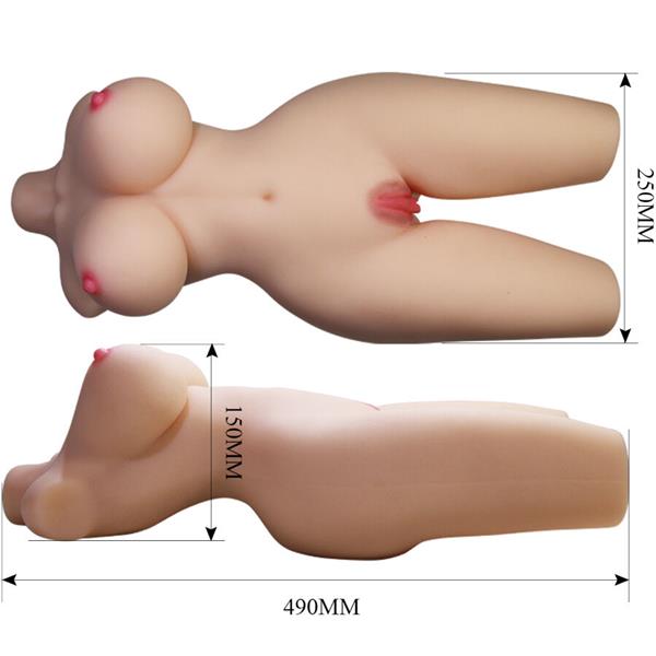 TIFFANY REALISTIC FEMALE TORSO VAGINA AND ANAL 5.5 KG