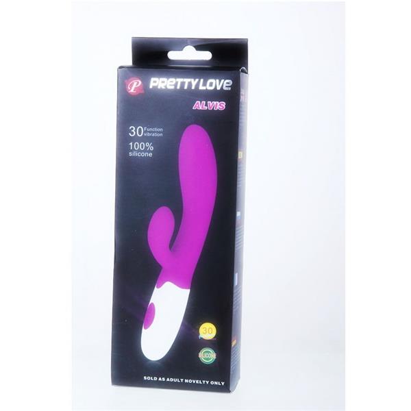 FLIRTATION ALVIS VIBRATOR WITH CLITORIS STIMULATOR