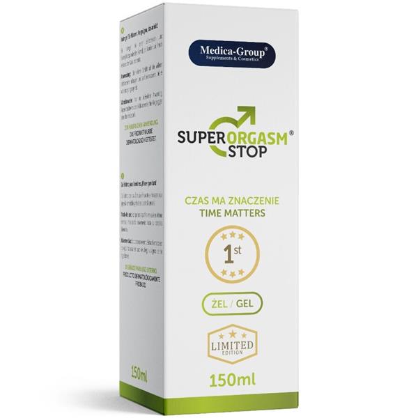 SUPER ORGASM STOP INTIMATE GEL FOR MEN 150 ML