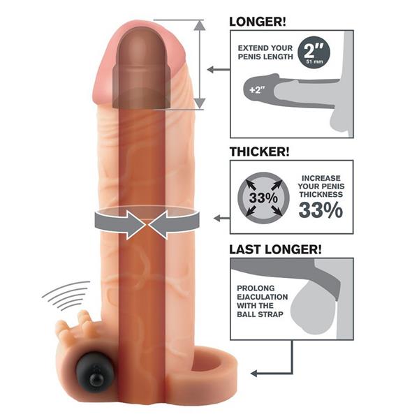 VIBRATING REAL FEEL 2 EXTENSION