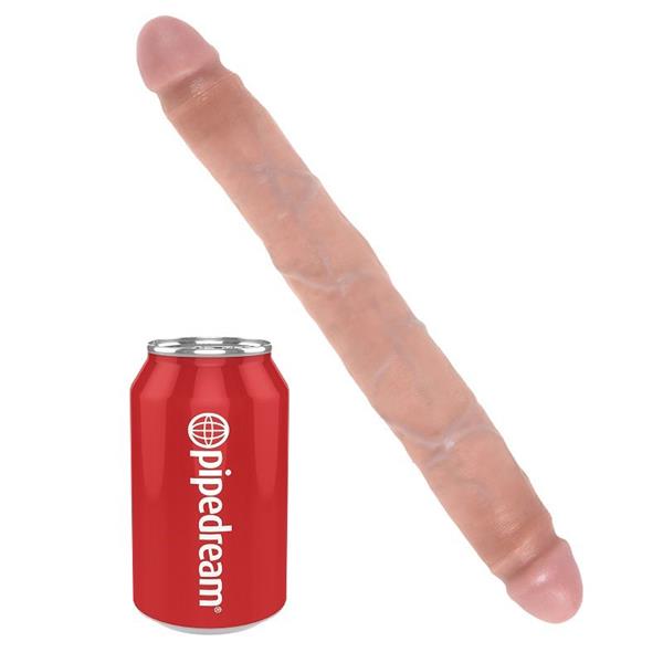SLIM DOUBLE DILDO 30 CM