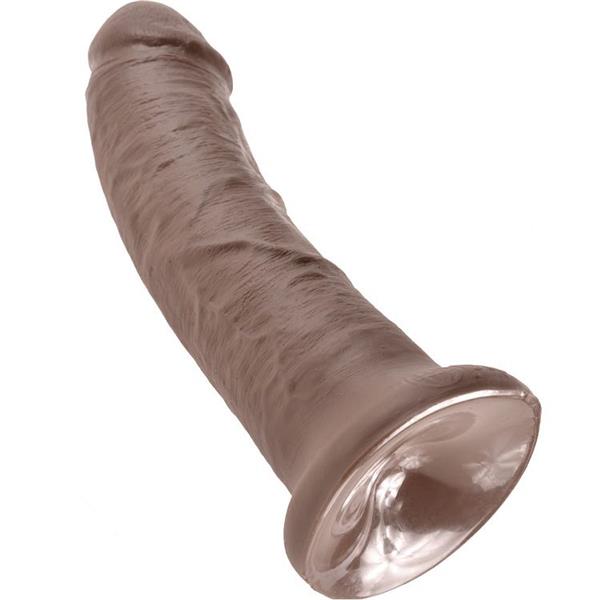8 DILDO BROWN 20.3 CM