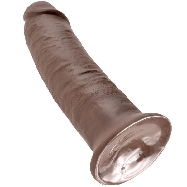 10 DILDO RJAVA 25.4 CM