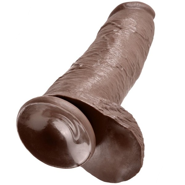 12 DILDO SMEĐI S JAJIMA 30.48 CM