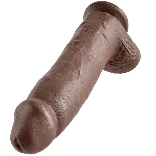 12 DILDO SMEĐI S JAJIMA 30.48 CM
