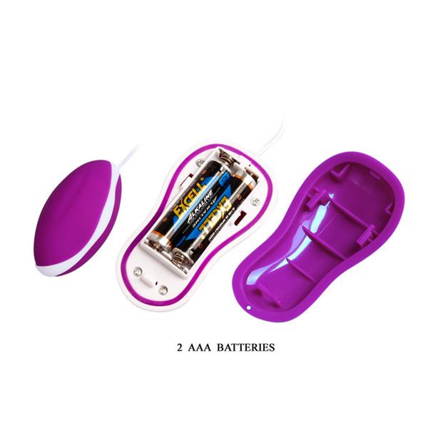FLIRTATION VIBRATING EGG WITH REMOTE CONTROL AVERY