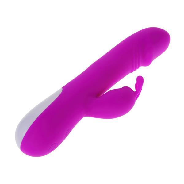 FLIRTATION ROBERT VIBRATOR WITH CLITORIS STIMULATOR