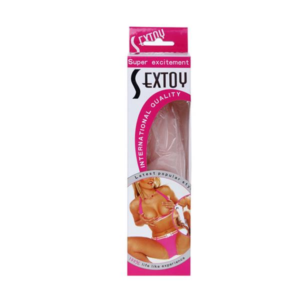 REALISTIC SKIN TOUCH SILICONE DILDO 19 CM RANDOM BOX COLOR