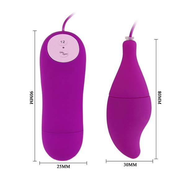 VIBRATOR BAILE PLEASURE SHELL12