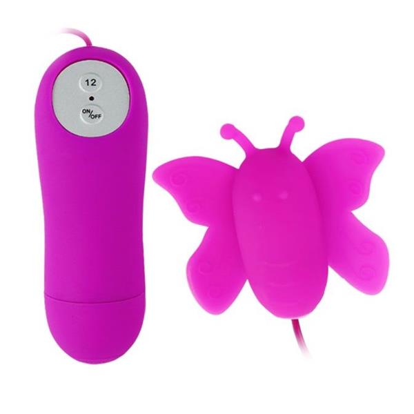 LOVE EGGS BUTTERFLY CLITORIS STIMULATOR 12 SPEEDS LILAC REMOTE CONTROL