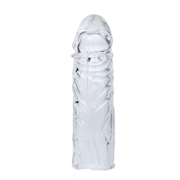 PROZIRNI SILIKONSKI PREKRIVAČ ZA PENIS 13 CM