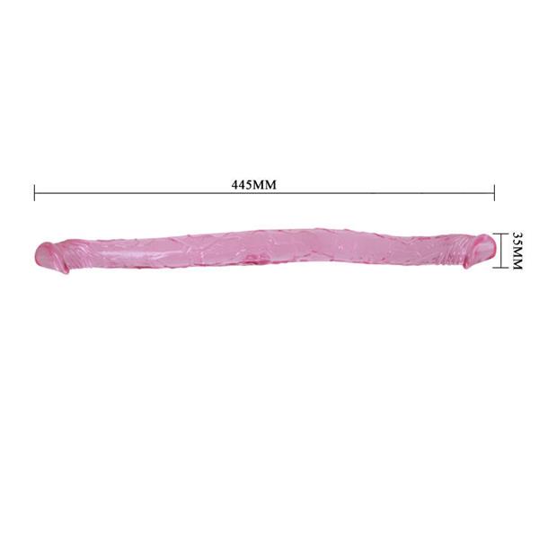 PINK DOUBLE DONG 44.5 CM