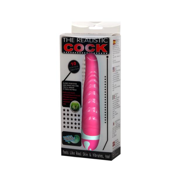 THE REALISTIC COCK PINK G-SPOT 21.8 CM