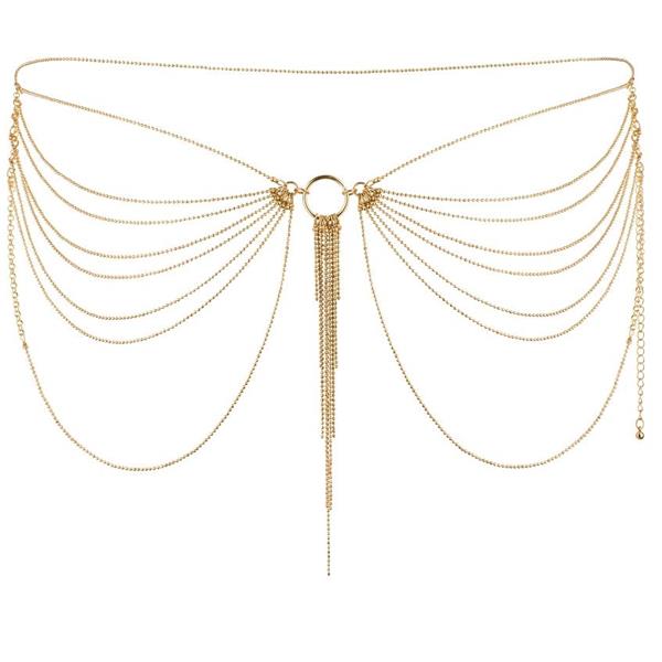 MAGNIFIQUE METAL CHAIN JEWEL FOR GOLDEN WAIST