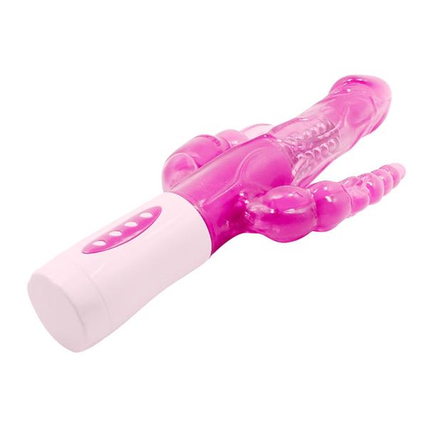 PRETTY BUNNY TRIPLE VIBRATOR ROTATOR