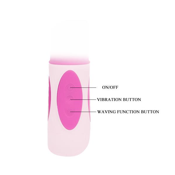 PRETTY BUNNY TRIPLE VIBRATOR ROTATOR