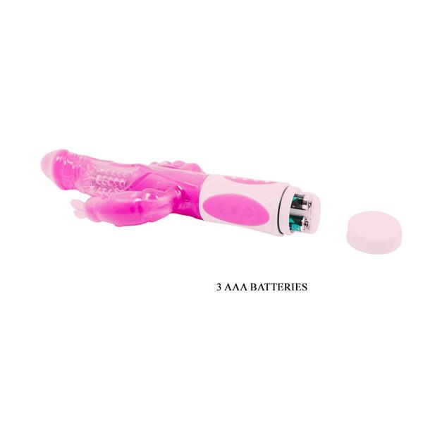 PRETTY BUNNY TRIPLE VIBRATOR ROTATOR