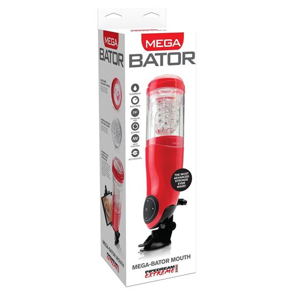 PDX MEGA BATOR USB MALE MASTURBATOR MOUTH RED