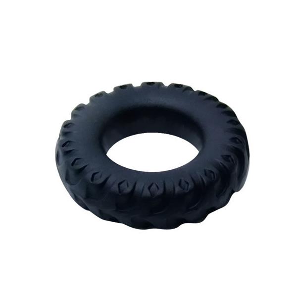 TITAN COCKRING BLACK GREEN 2 CM