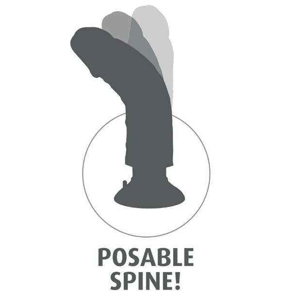 15.24 CM VIBRIRAJOČI PENIS KOŽA