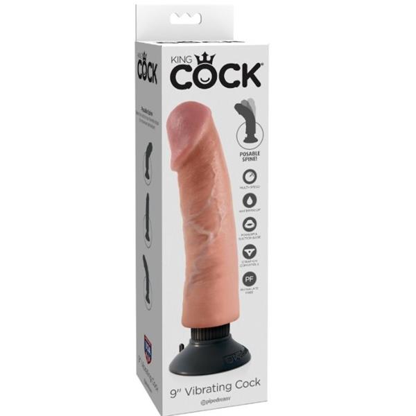 23 CM VIBRATING COCK FLESH